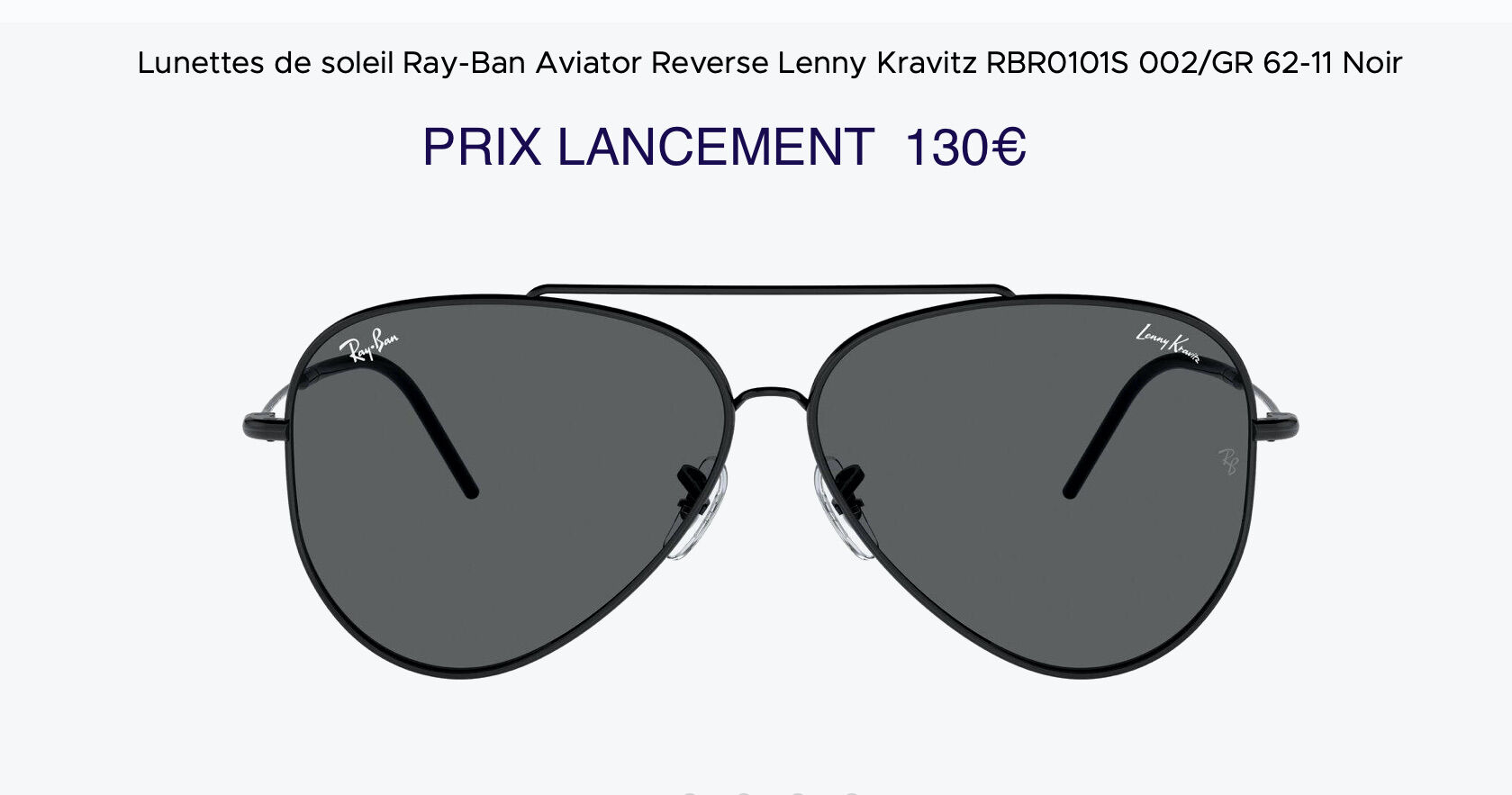 Actualité optique opticien : RAY BAN reverse serie