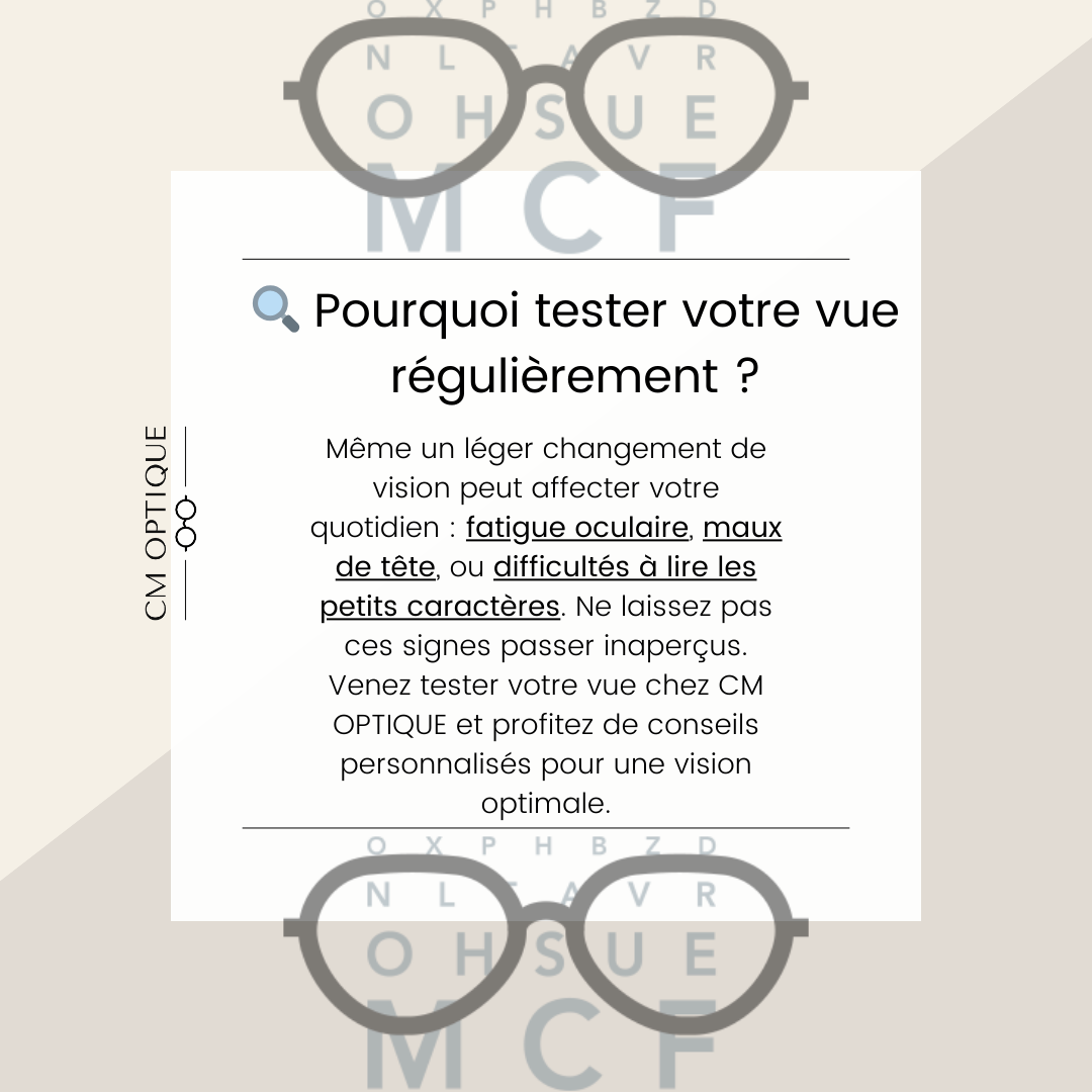 Image de l'actualité Contrôle de la vue