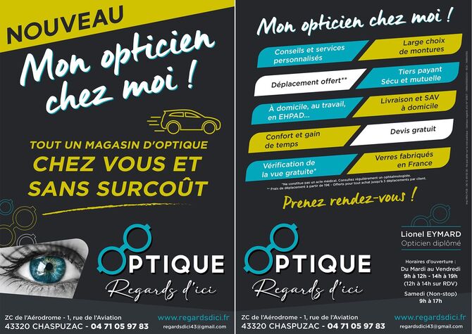 Image actualité Nouveau : Optique à domicile