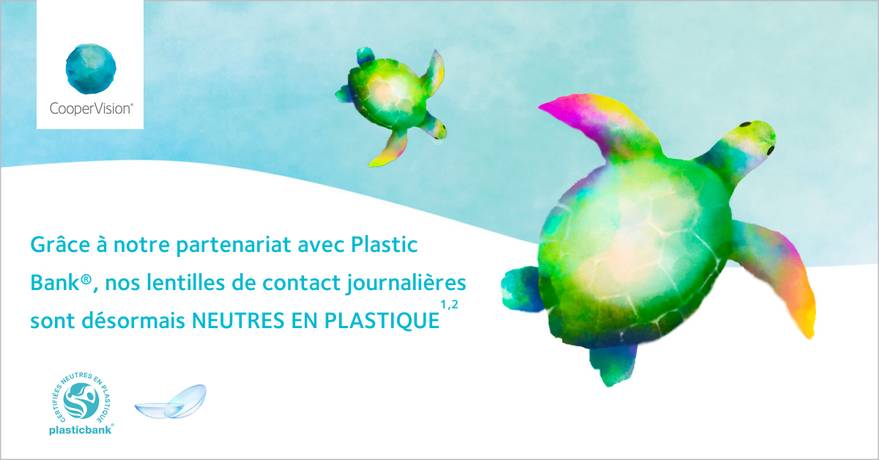 Campagne de recyclage Coopervision