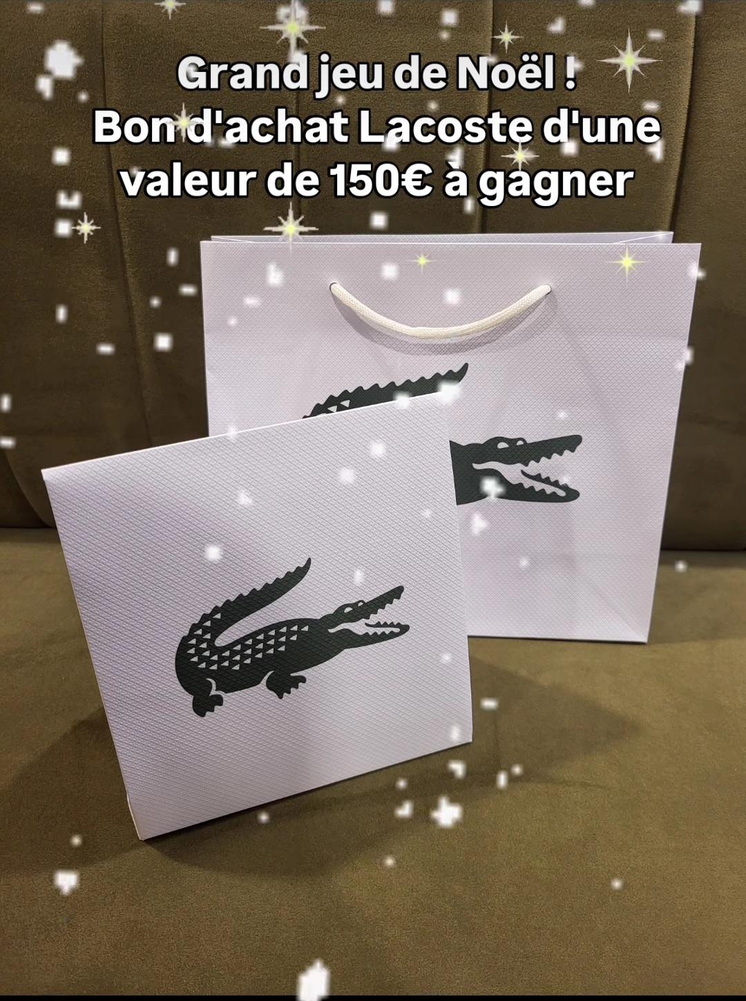 GRAND JEU DE NOEL!!!   150 euros à GAGNER