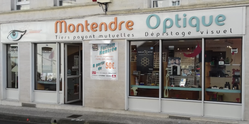 Photo du magasin MONTENDRE OPTIQUE