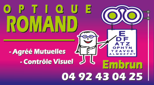 Magasin opticien indépendant OPTIQUE PHOTO ROMAND 05200 EMBRUN