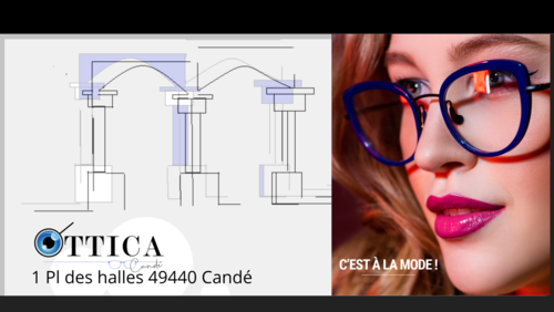 Magasin opticien indépendant OTTICA CANDE 49440 CANDE