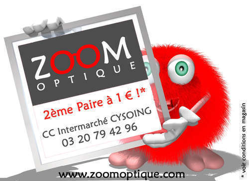 Magasin opticien indépendant ZOOM OPTIQUE 59830 CYSOING