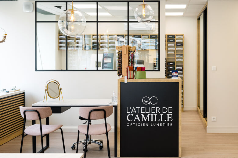 Image principale de l'opticien L'ATELIER DE CAMILLE OPTICIEN LUNETIER