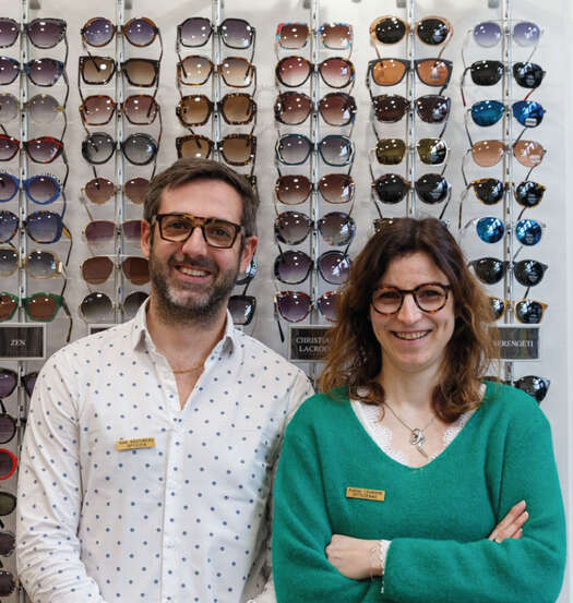 Photo de Audrey et Gaël  - OPTIQUE LAFAYETTE - ANGOULEME à ANGOULEME